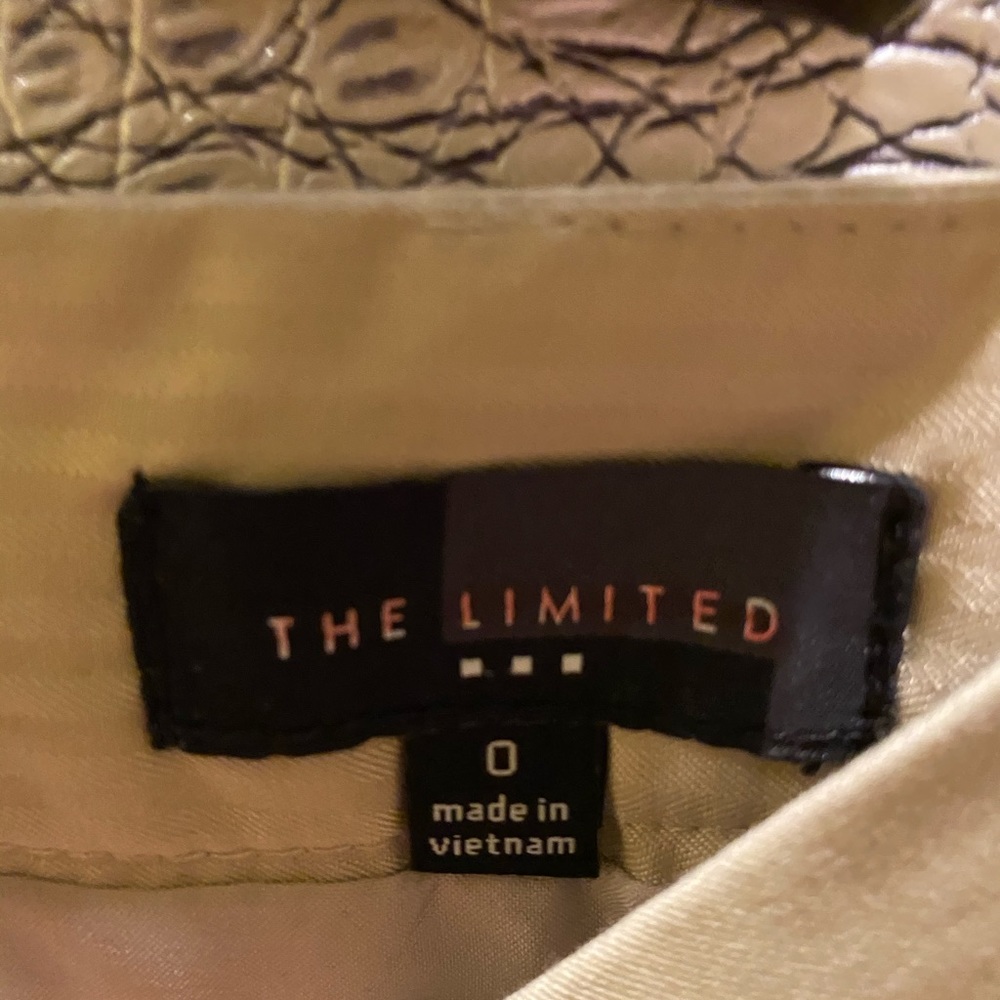 Tan Limited skirt